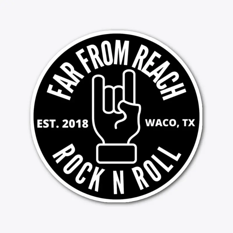 FFR ROCK N ROLL STICKER